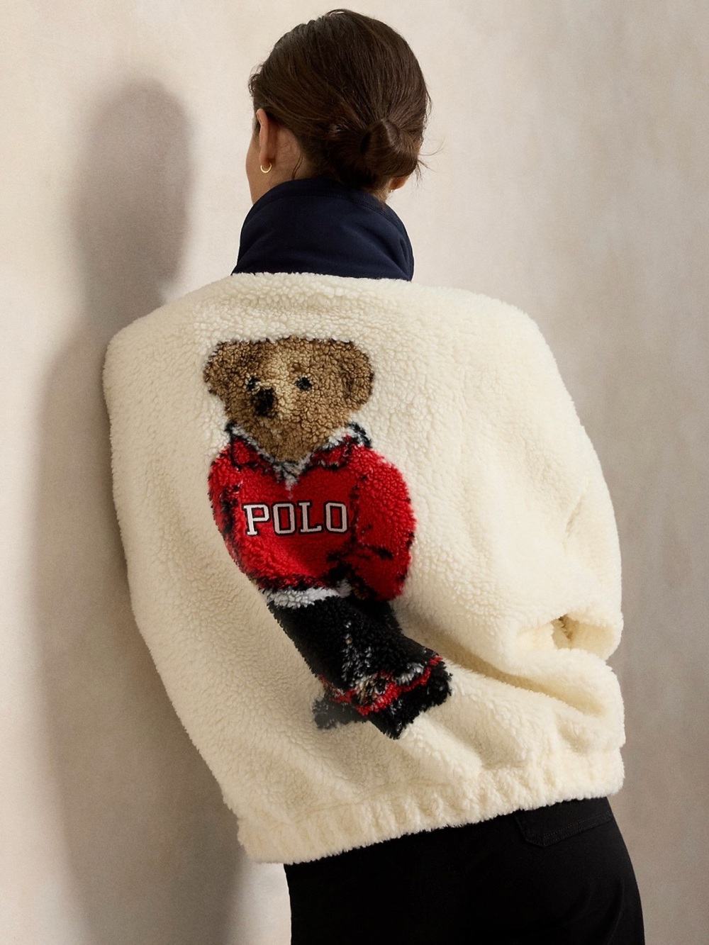 VIRAL Polo Bear High-Pile Fleece Funnel neck 2026